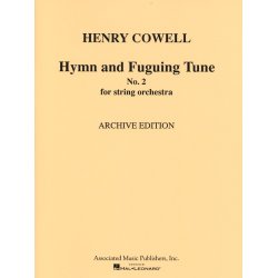 Hymn & Fuguing Tune No 2 Str Orch  Score