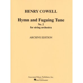 Hymn & Fuguing Tune No 2 Str Orch  Score