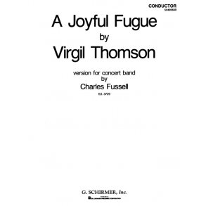 A Joyful Fugue Con Band Score