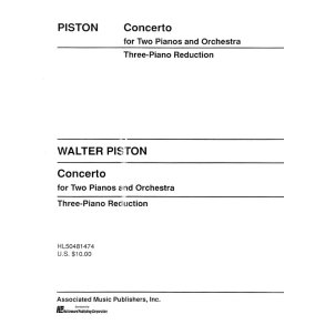 Concerto 2pno/Orch 3pno Red Three Piano Reduction Need 3 Copies To Perform