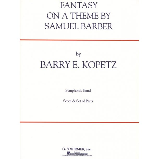 Fantasy on a Theme by Samuel Barber (ov. to The School for Scandal)