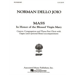 Mass Virgin Mary Congr Pt Mass In Honor Of The Blessed V M Congregation Part