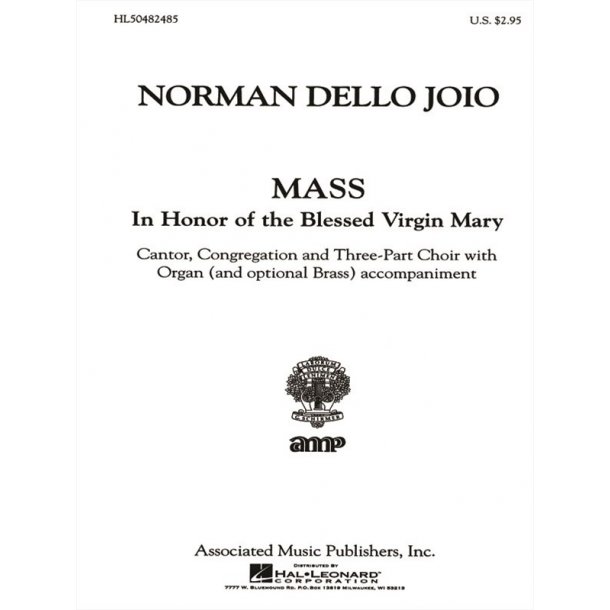 Mass Virgin Mary Congr Pt Mass In Honor Of The Blessed V M Congregation Part