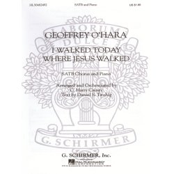 I Walked Today Where Jesus Walked