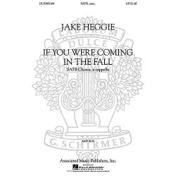 If You Were Coming in the Fall