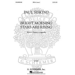 Bright Morning Stars are Rising