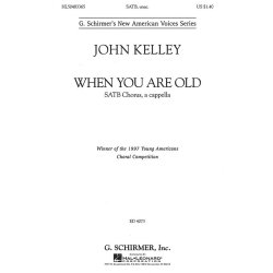 John Kelley: When You Are Old