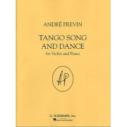 Andre Previn: Tango Song And Dance For Violin And Piano
