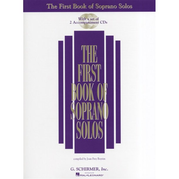 The First Book of Soprano Solos (Book/2CDs)
