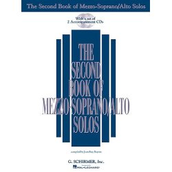 The Second Book of Mezzo-Soprano/Alto Solos (Book/2CDs)