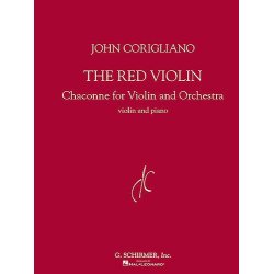 John Corigliano: The Red Violin, Chaconne For Violin And Orchestra (Violin/Piano)