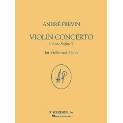 Andre Previn: Violin Concerto 'Anne-Sophie' (Violin/Piano)