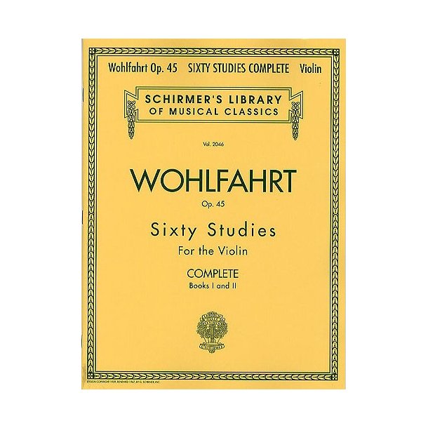Franz Wohlfahrt: 60 Studies Op.45 - Complete Edition