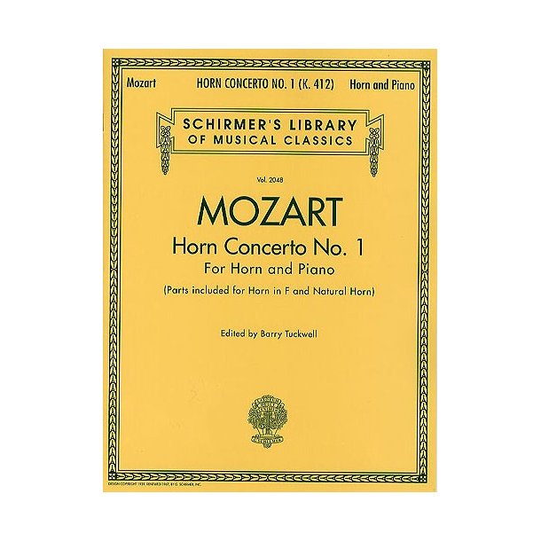 W.A. Mozart: Horn Concerto No.1