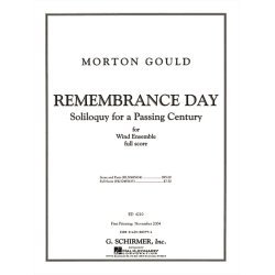Remembrance Day - Full Score