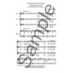 Arr. Marie Pooler: Cradle Song