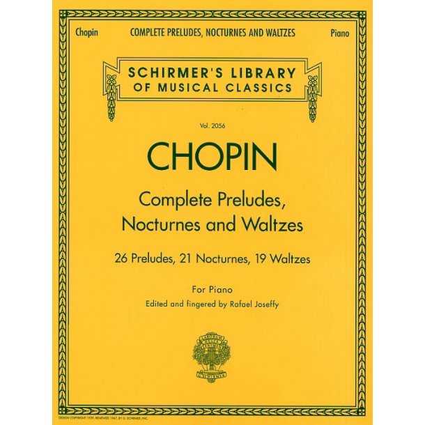 Frederic Chopin: Complete Preludes, Nocturnes And Waltzes (Updated Edition)