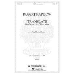 Robert Kapilow: Translate (From Summer Sun, Winter Moon)