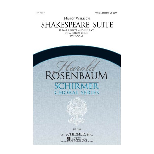 Harold Rosenbaum Choral Series: Shakespeare Suite