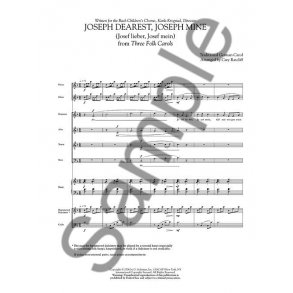 Arr. Cary Ratcliff: Joseph Dearest, Joseph Mine (Josef Lieber, Josef Mein)