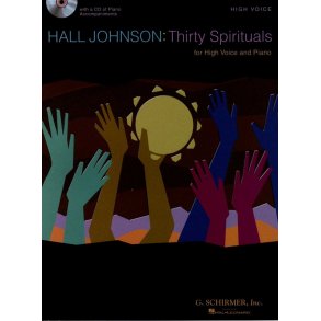 Hall Johnson: Thirty Spirituals For High Voice (Book/CD)