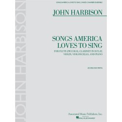 John Harbison: Songs America Loves To Sing (Score And Parts)