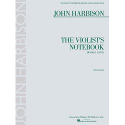 John Harbison: Violist's Notebook Books 1 & 2 Solo Viola