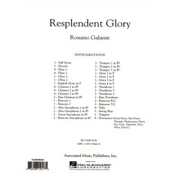 Galante Rossano Resplendent Glory Full Score Only