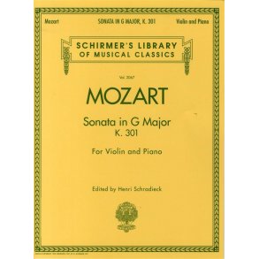 W.A. Mozart: Sonata In G For Violin and Piano K.301