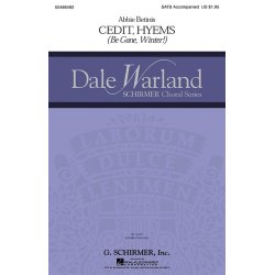 Abbie Betinis: Cedit Hyems (Be Gone, Winter!) (SATB)