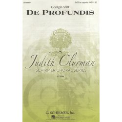 Georgia Stitt: De Profundis