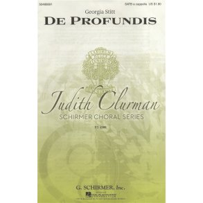 Georgia Stitt: De Profundis