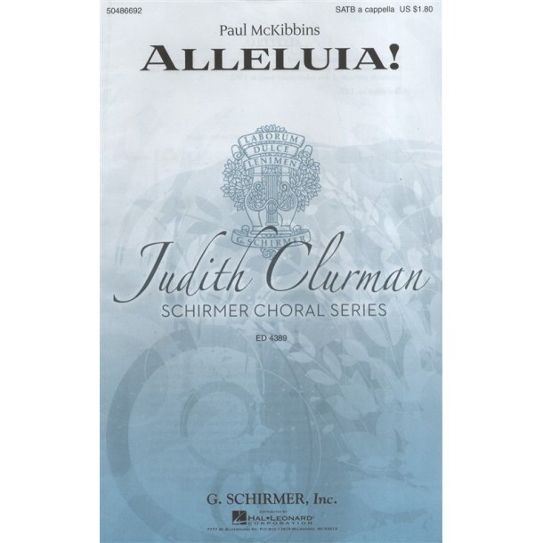 Paul McKibbins: Alleluia!
