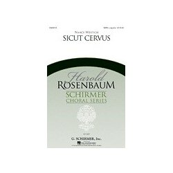 NANCY WERTSCH SICUT CERVUS (ARR HAROLD ROSENBAUM) SATB CHORAL