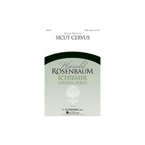 NANCY WERTSCH SICUT CERVUS (ARR HAROLD ROSENBAUM) SATB CHORAL