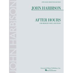 John Harbison: After Hours - Medium Voice/Piano