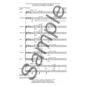 Dale Warland: Love Looked Down (Parts)