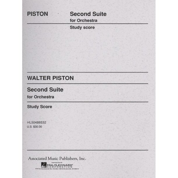 Suite No. 2 for Orchestra