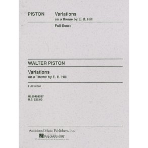 Variations on a Theme by Edward Burlingame Hill
