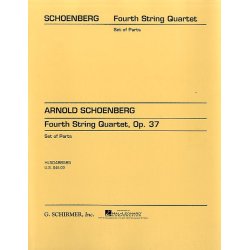 Arnold Schoenberg: String Quartet No. 4 Op. 37 (Parts)