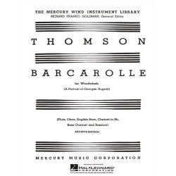 Barcarolle (A Portrait of Georges Hugnet)