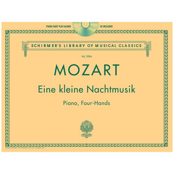W.A. Mozart: Eine Kleine Nachtmusik - Piano Duet Play-Along