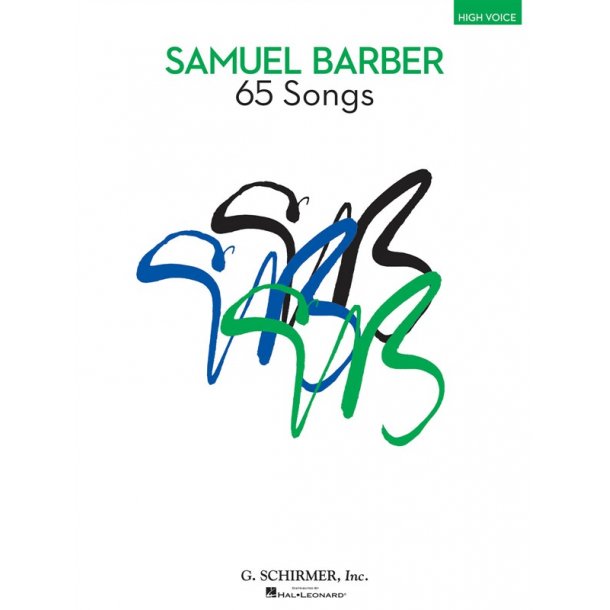 Samuel Barber: 65 Songs - High Voice