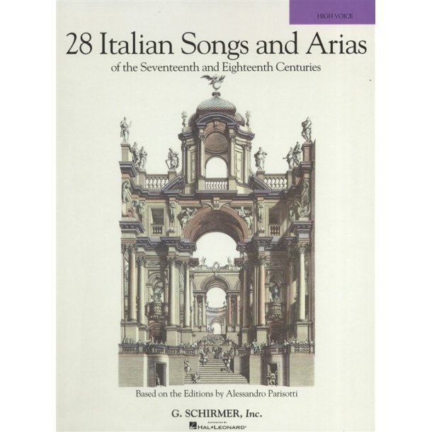 28 Italian Songs And Arias Of The 17th And 18th Centuries - High Voice (Book Only)