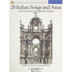 28 Italian Songs And Arias Of The 17th And 18th Centuries - Medium Voice (Book/2 CDs)
