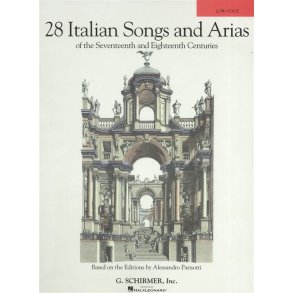 28 Italian Songs And Arias Of The 17th And 18th Centuries - Low Voice (Book Only)