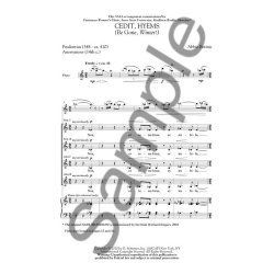 Abbie Betinis: Cedit Hyems (Be Gone, Winter!) (SSAA)