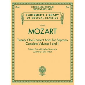 W.A. Mozart: 21 Concert Arias For Soprano - Complete Volumes 1 And 2