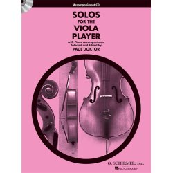 SOLOS FOR THE VIOLA PLAYER ACCOMPANIMENT CD
