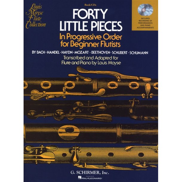 Forty Little Pieces (Book/2CDs)